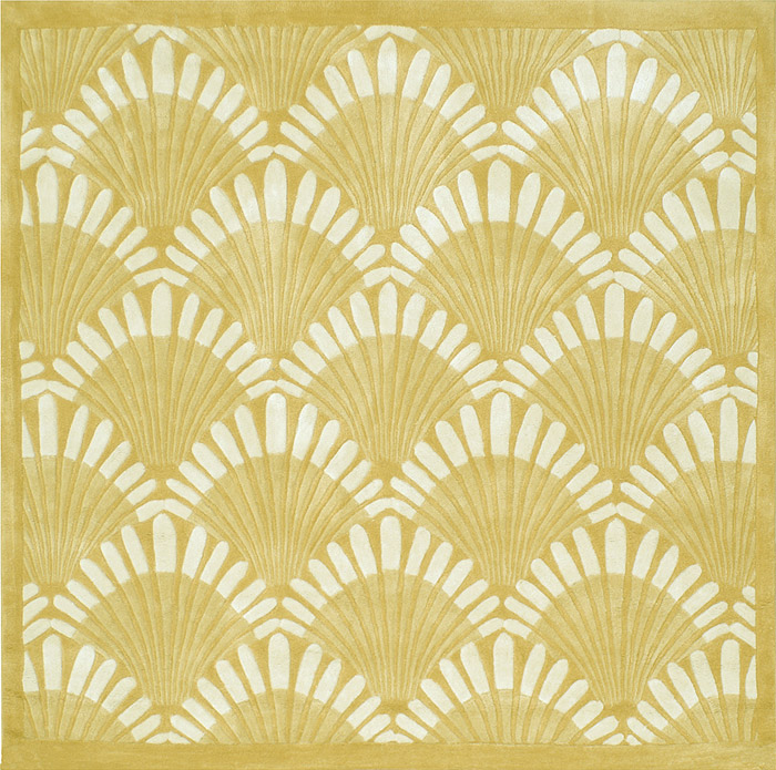  Beach Rugs: SHELLS NOUVEAU 
 AT072SD / Square / Sand / Acrylic 